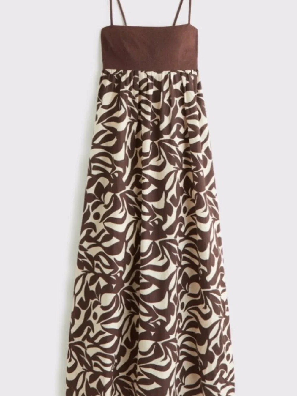 Tie-Back Babydoll Maxi Dress